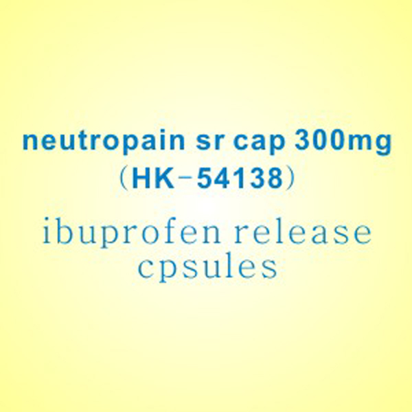 Neutropain SR Cap 300mg(HK-54138)